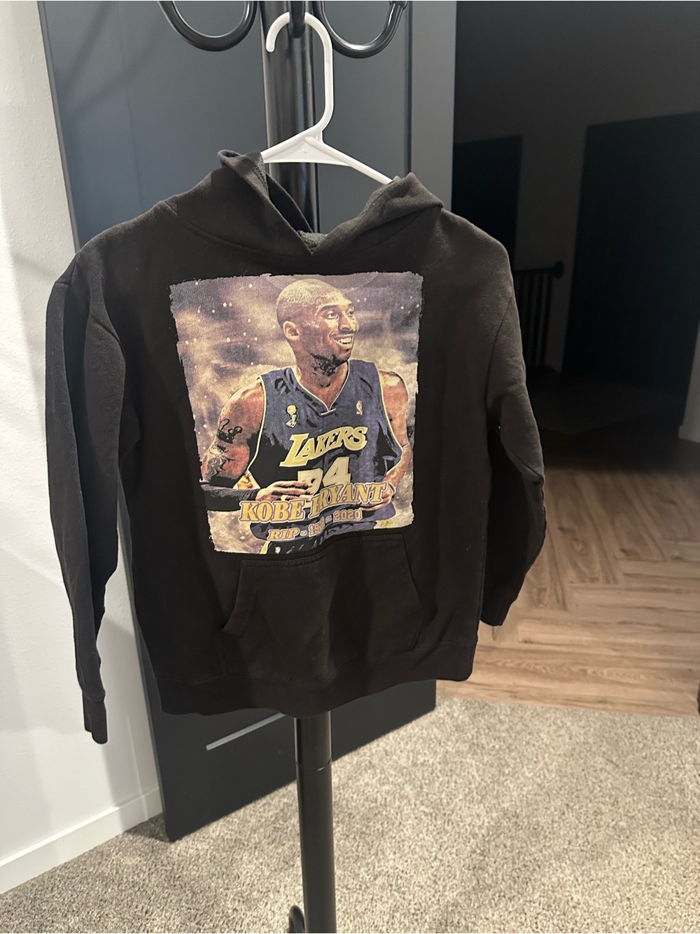 Delta Black Kobe Bryant Graphic Hoodie - Picture 4 of 5